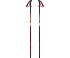 Treko lazdos inSPORTline Altiplano 100 Pair Raudona