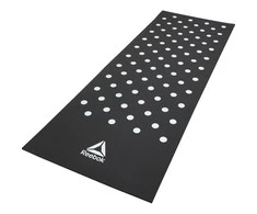 Treniruočių kilimėlis Reebok Spots 7 mm, juodas