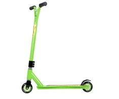 Triukinis paspirtukas su guoliais ABEC-7 Spartan Stunt (100 mm ratai) - Žalias