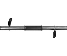 Tuščiaviduris hantelio grifas inSPORTline Onepump 45 cm / 30 mm su fiksatoriais, be sriegio