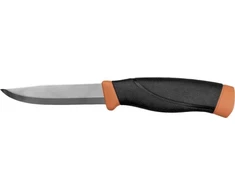 Tvirtas peilis Morakniv Companion, tamsiai oranžinis, nerūdijančio plieno