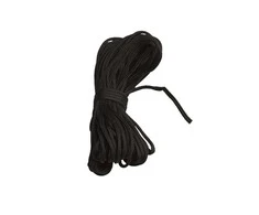 Mil-Tec Juodas UTILITY CORD 15 M