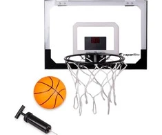 Vaikiškas prie sienos tvirtinamas krepšinio lankas su rezultatų lentele inSPORTline Jacksonville