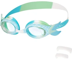 Mėlyna NQG870SAF Mėlynas MERMAID JUNIOR SWIMMING GOGGLES NILS AQUA