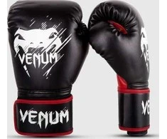 Vaikiškos bokso pirštinės Venum Contender Kids - juodos/raudonos