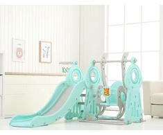 Children’s Slide w/ Swing &amp; Basketball Hoop 4-in-1 inSPORTline Swingslide