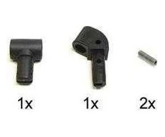 Vairo guolis + galinis kūgis Berg XL Frame