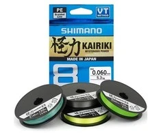 Valas Shimano Kairiki 8, 150m, 0.19mm, 12kg, geltonas