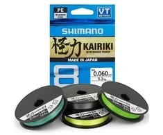 Valas Shimano Kairiki 8 Mantis Žalias, 150m, 0.20mm, 17.1kg