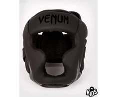 Venum Challenger vaikiškas apsauginis šalmas Juodas/Juodas