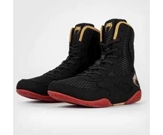 Venum Contender Boxing Shoes - Juodas/Gold/Raudona
