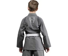 Venum Contender Kids BJJ Gi (Free baltas belt included) - Pilkas