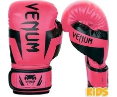 Venum Elite Boxing Gloves Kids - Exclusive - Fluo pink
