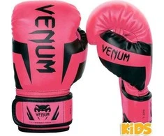 Venum Elite Boxing Gloves Kids - Exclusive - Fluo pink