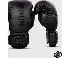 Vaikiškos bokso pirštinės Venum Elite Exclusive, matinės juodos