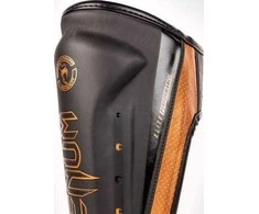 Venum Elite Evo Shinguards - Juodas/Bronze