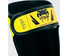 Venum Elite Shin Guards Kids - Exclusive - Neo Geltona