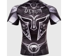 Venum Gladiator 3.0 marškinėliai (rashguard), trumpomis rankovėmis, juodi/balti