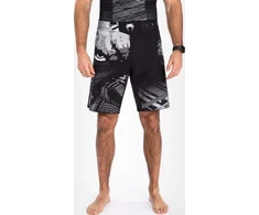 Venum Gorilla Jungle Fightshort - Juodos/baltos spalvos