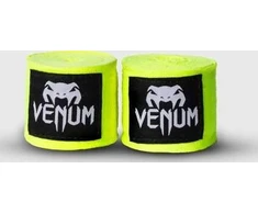 Venum Kontact bokso bintai 4 m neoniniai geltoni