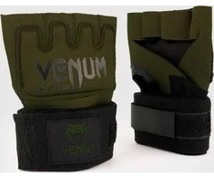 Venum Kontact Gel Glove Wraps - Khaki/Juodas