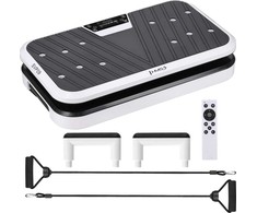 VIBRATION PLATFORM WITH PUSH-UP BARS AND RESISTANCE BANDS SVP09 HMS