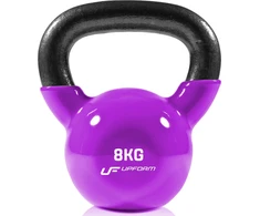 Vinilinis ketaus svarstis Kettlebell 8kg - UpForm