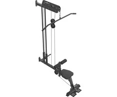 Viršutinė ir apatinė sieninė traukimosi stanga su sėdyne ir atramomis kojoms MS-W104 2.0 - Marbo Sport