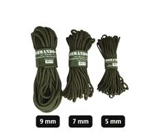 Mil-Tec OD 5MM (15M) COMMANDO ROPE