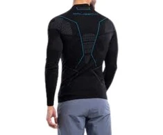 Vyr. termo marškinėliai Brubeck Thermo Men's Sweatshirt - Juoda - XXL