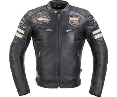 Vyriška moto striukė Jacket W-TEC Milano odinė