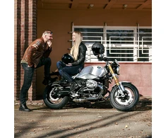 Vyriška moto striukė Jacket W-TEC Milano odinė
