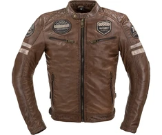 Vyriška moto striukė Jacket W-TEC Milano odinė