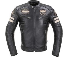 Vyriška moto striukė Jacket W-TEC Milano odinė