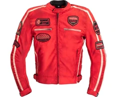 Vyriška moto striukė W-TEC Patriot raudona, tekstilinė