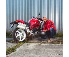 Vyriška tekstilinė striukė W-TEC Patriot Raudona