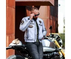 Vyriška moto striukė W-TEC Patriot tekstilinė