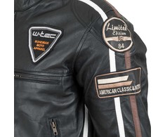 Vyriška odinė moto striukė W-TEC Sheawen