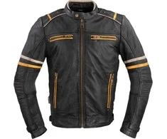 Vyriška odinė motociklininko striukė W-TEC Traction