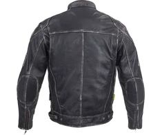 Vyriška odinė motociklininko striukė W-TEC Sheawen Vintage