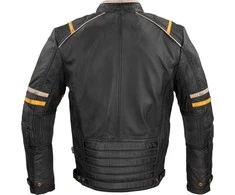 Vyriška odinė motociklininko striukė W-TEC Traction