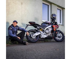 Vyriška vasarinė motociklininko striukė BOS Hobart