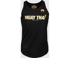 Vyriški berankoviai marškinėliai Venum Muay Thai VT - Juodas/Gold