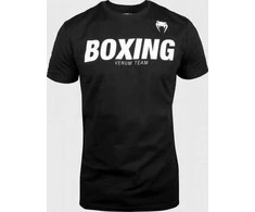 Vyriški marškinėliai Venum Boxing VT - Juodas/Baltas