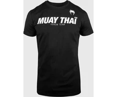 Marškinėliai Venum Muay Thai VT, juodi/balti