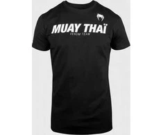 Vyriški marškinėliai Venum Muay Thai VT - Juodas/Baltas