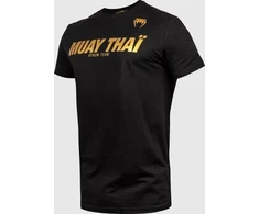 Marškinėliai Venum Muay Thai VT - juoda/auksinė
