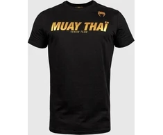 Marškinėliai Venum Muay Thai VT - juoda/auksinė