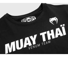 Marškinėliai Venum Muay Thai VT, juodi/balti