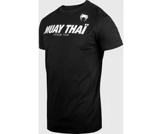 Marškinėliai Venum Muay Thai VT, juodi/balti